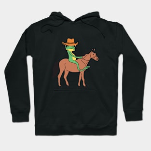 Cowboy Frog Hoodie